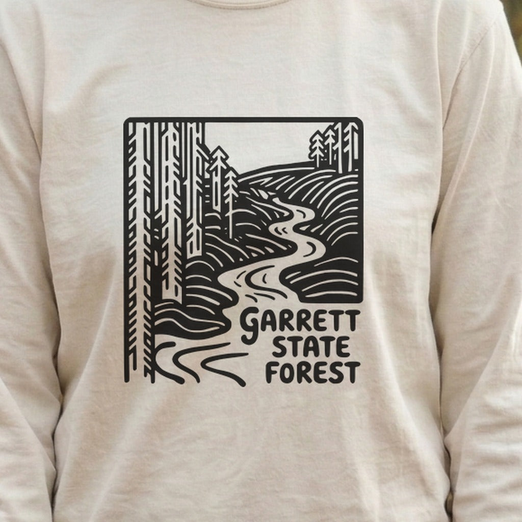 Garrett State Forest Cotton Long Sleeve