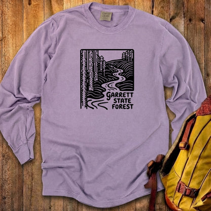 Garrett State Forest Cotton Long Sleeve
