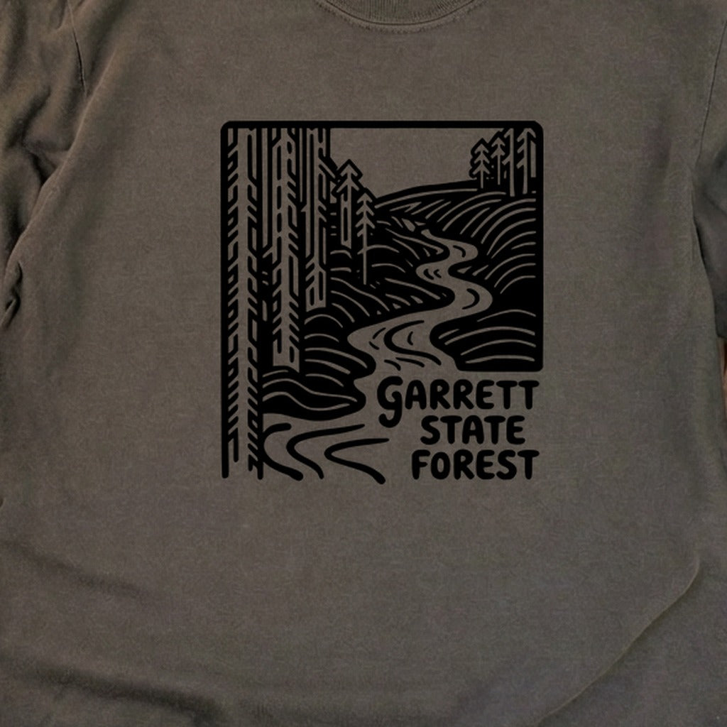 Garrett State Forest Cotton Long Sleeve