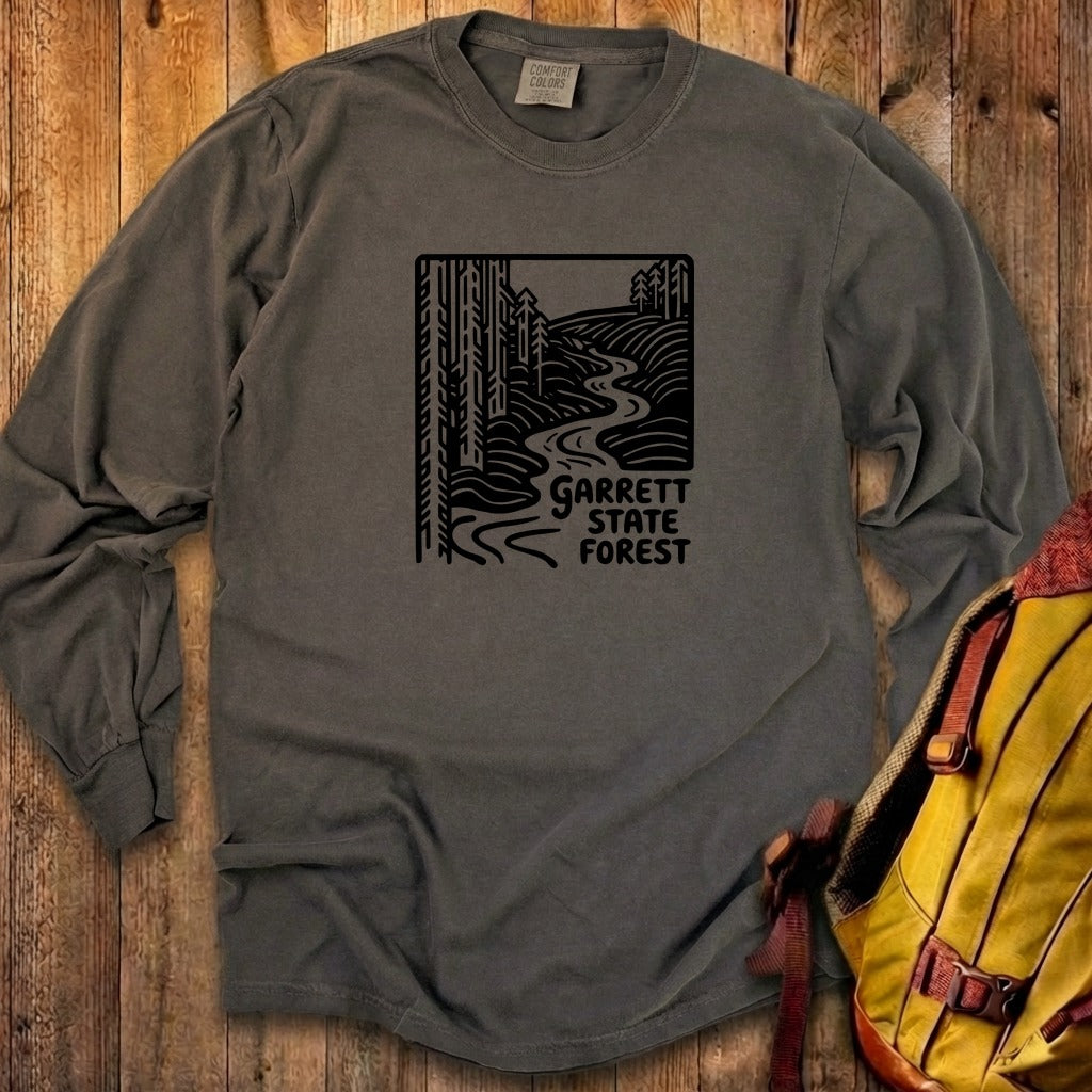 Garrett State Forest Cotton Long Sleeve