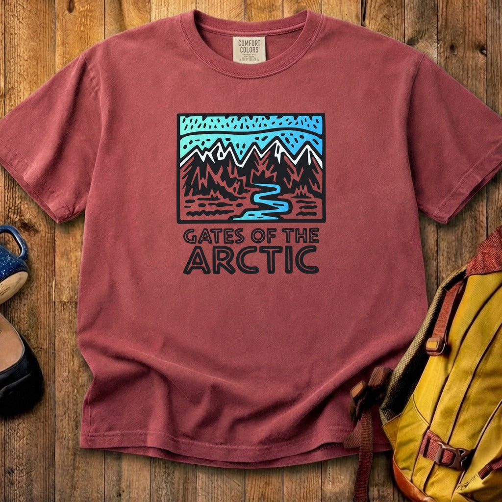 Gates of the Artic National Park Cotton T-Shirt