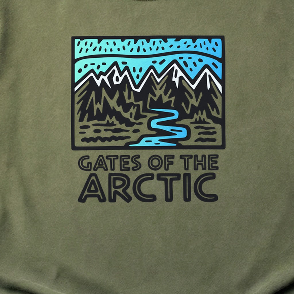 Gates of the Artic National Park Cotton T-Shirt