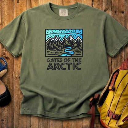 Gates of the Artic National Park Cotton T-Shirt