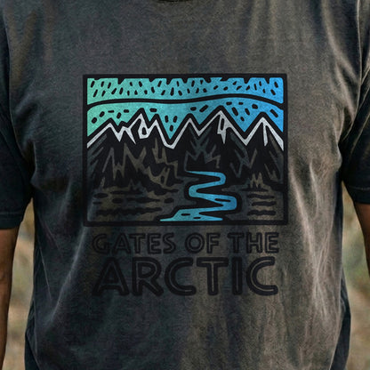 Gates of the Artic National Park Cotton T-Shirt