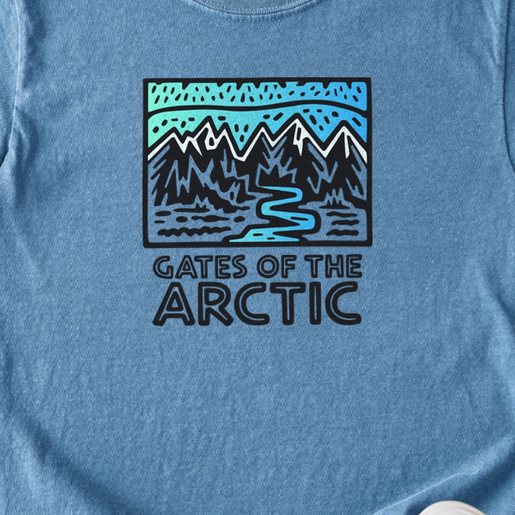Gates of the Artic National Park Kids Cotton T-Shirt