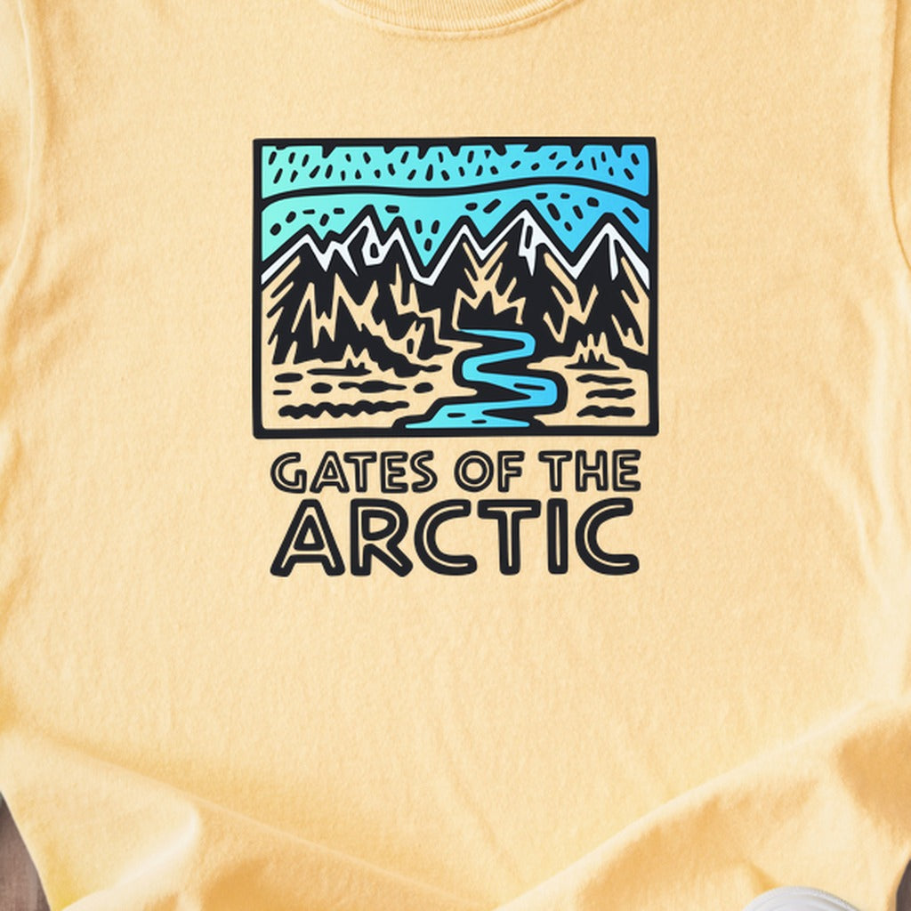 Gates of the Artic National Park Kids Cotton T-Shirt