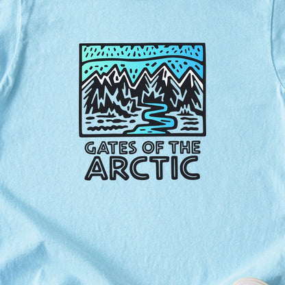 Gates of the Artic National Park Kids Cotton T-Shirt