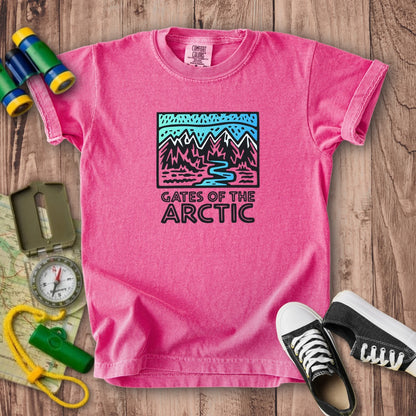 Gates of the Artic National Park Kids Cotton T-Shirt