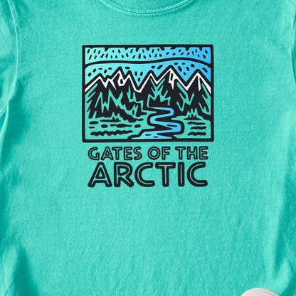 Gates of the Artic National Park Kids Cotton T-Shirt