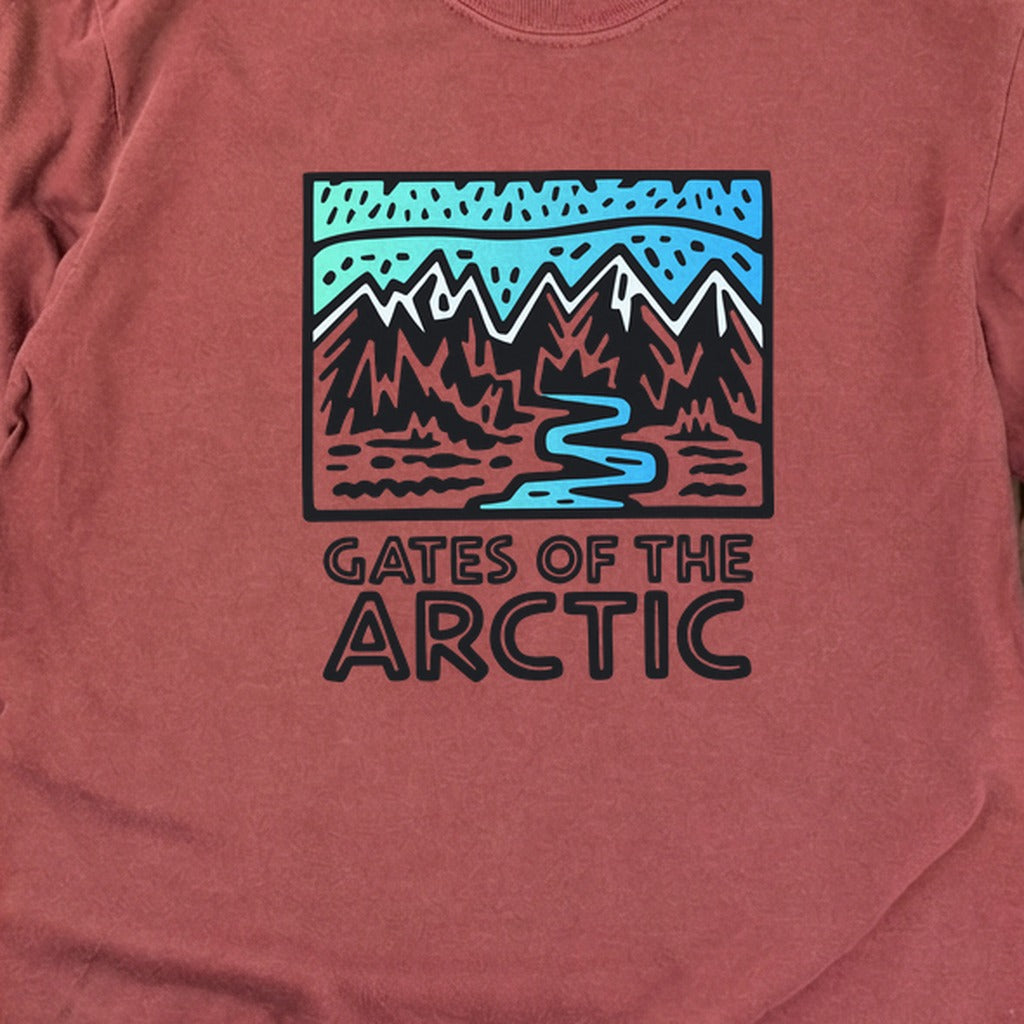 Gates of the Artic National Park Cotton Long Sleeve