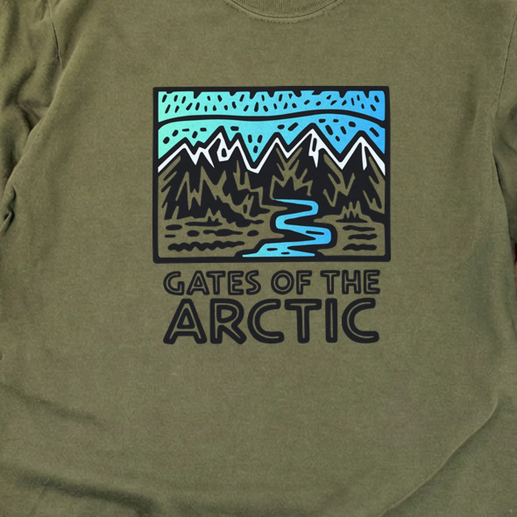 Gates of the Artic National Park Cotton Long Sleeve