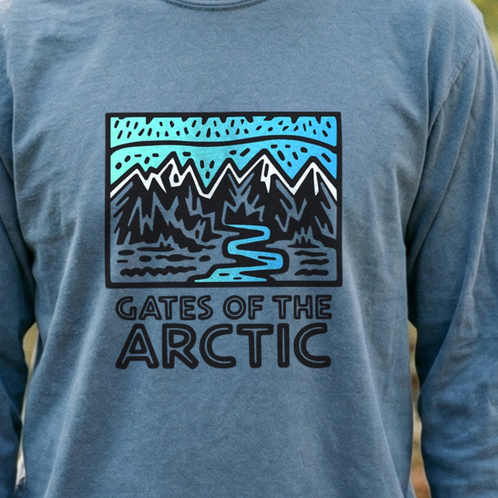 Gates of the Artic National Park Cotton Long Sleeve