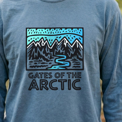 Gates of the Artic National Park Cotton Long Sleeve