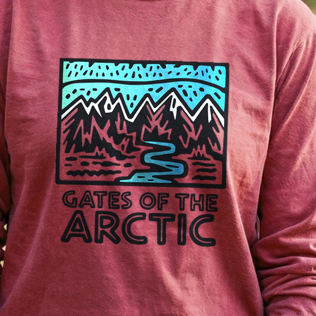 Gates of the Artic National Park Cotton Long Sleeve