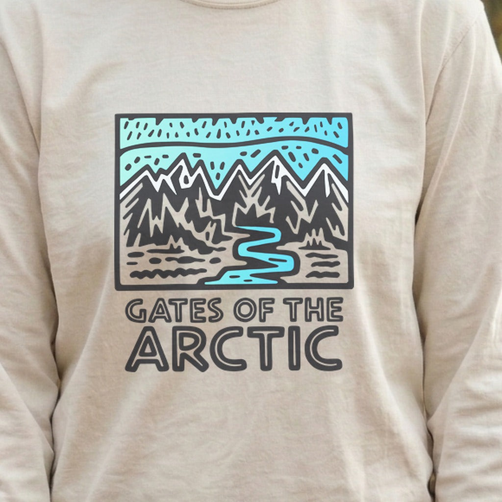 Gates of the Artic National Park Cotton Long Sleeve