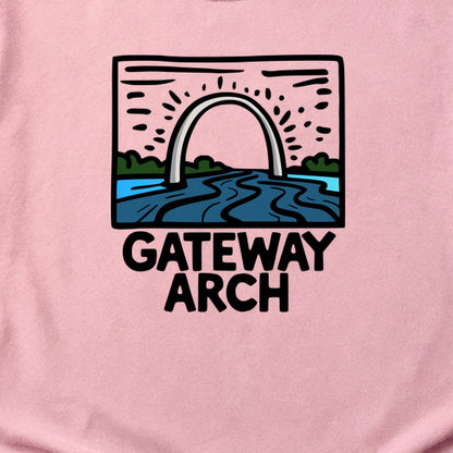 Gateway Arch National Park Cotton T-Shirt