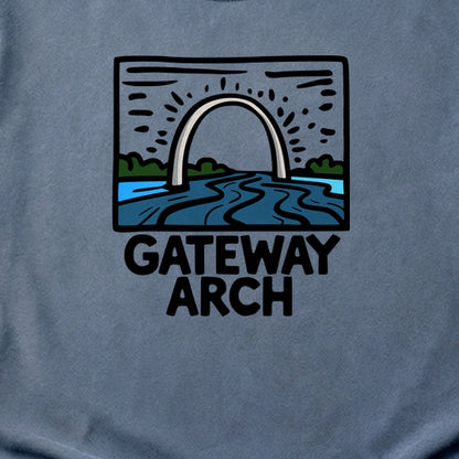 Gateway Arch National Park Cotton T-Shirt