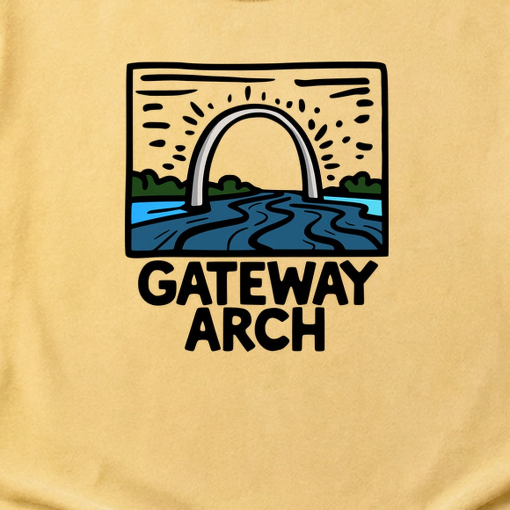 Gateway Arch National Park Cotton T-Shirt