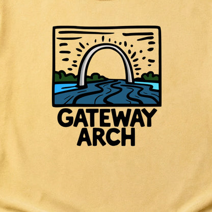 Gateway Arch National Park Cotton T-Shirt
