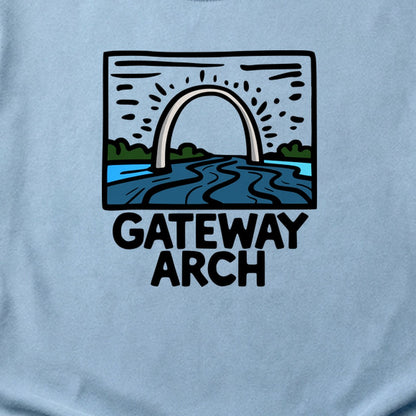 Gateway Arch National Park Cotton T-Shirt