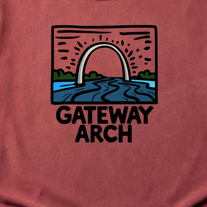 Gateway Arch National Park Cotton T-Shirt