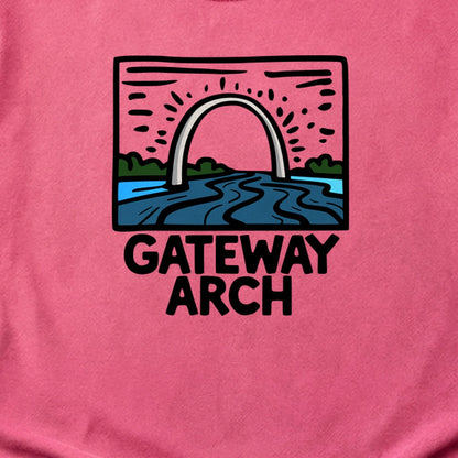 Gateway Arch National Park Cotton T-Shirt