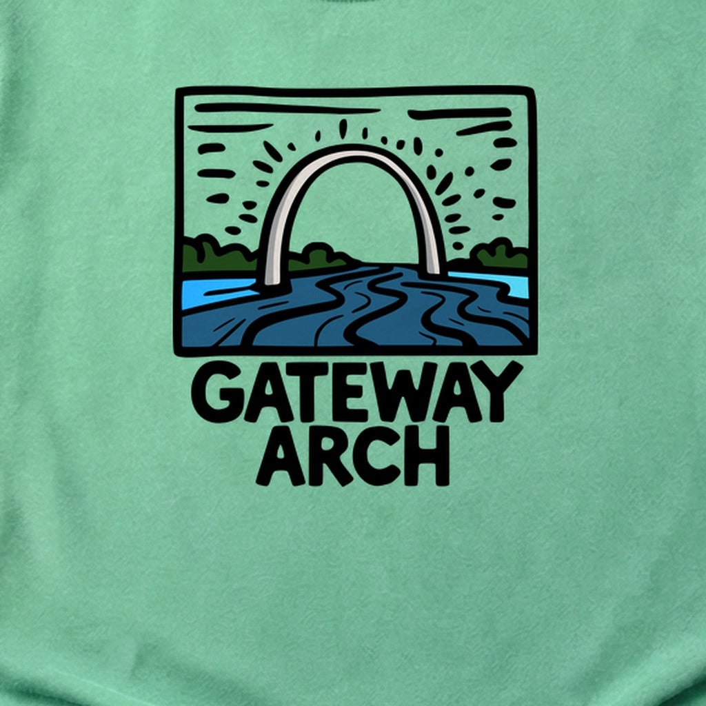Gateway Arch National Park Cotton T-Shirt