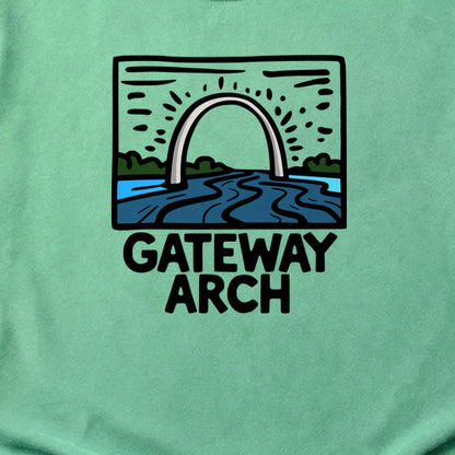 Gateway Arch National Park Cotton T-Shirt