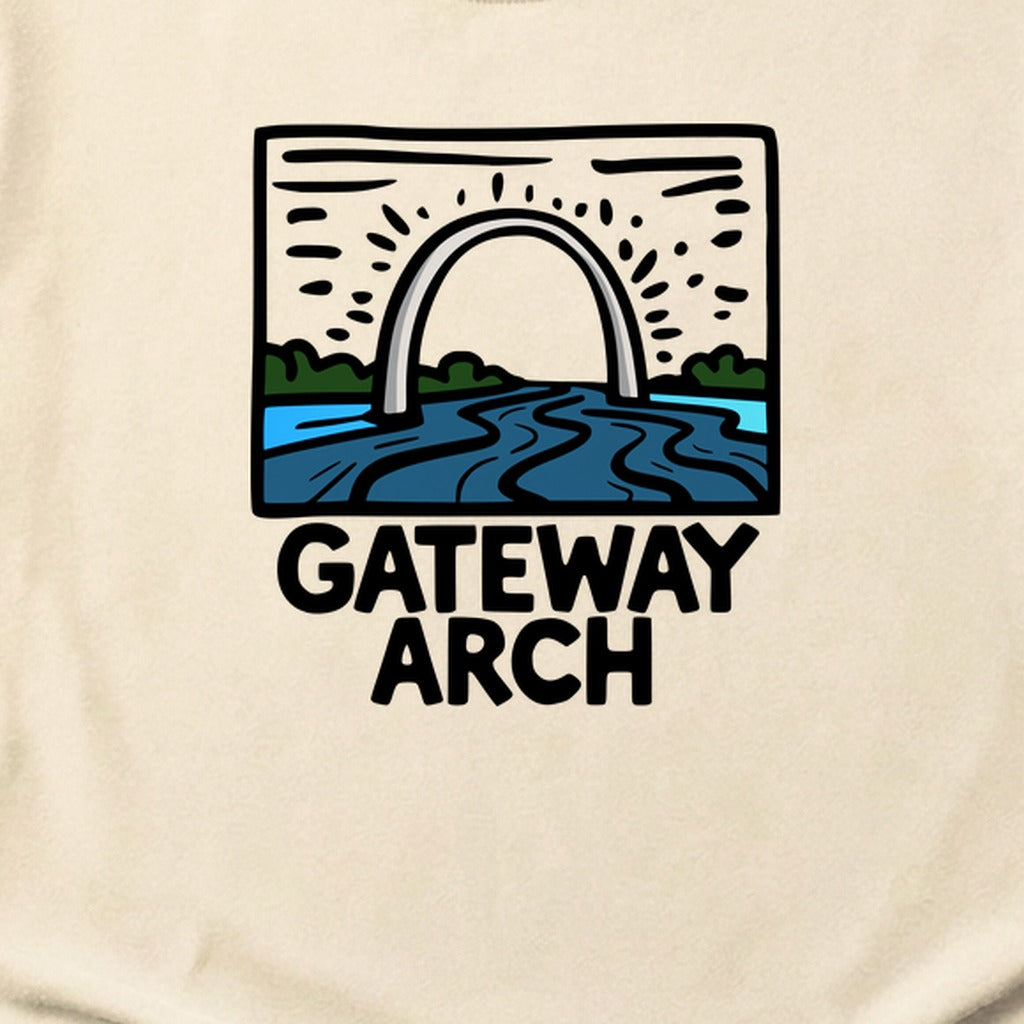 Gateway Arch National Park Cotton T-Shirt