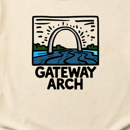 Gateway Arch National Park Cotton T-Shirt