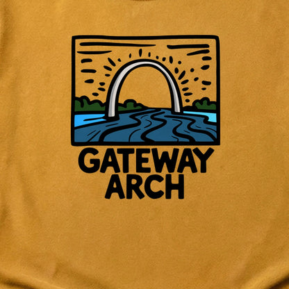 Gateway Arch National Park Cotton T-Shirt