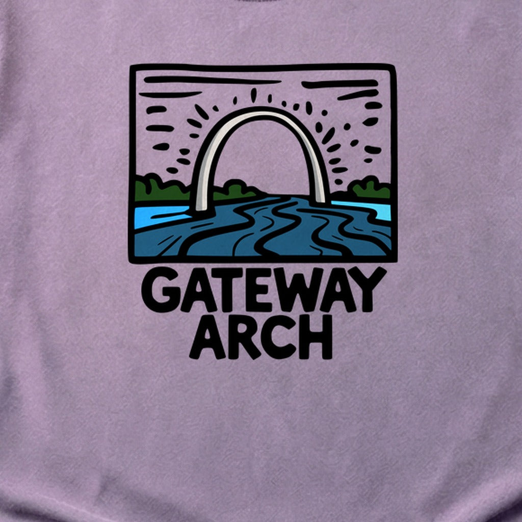 Gateway Arch National Park Cotton T-Shirt
