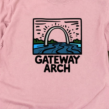 Gateway Arch National Park Cotton Long Sleeve
