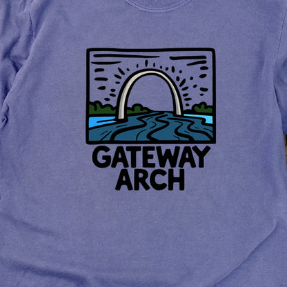 Gateway Arch National Park Cotton Long Sleeve
