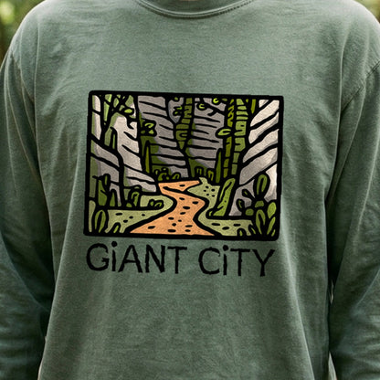 Giant City Cotton Long Sleeve