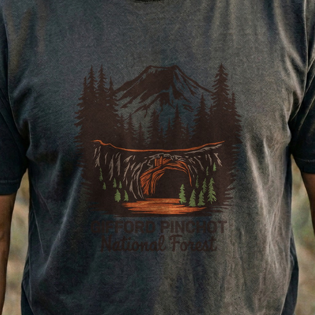 Gifford Pinchot National Forest Cotton T-Shirt