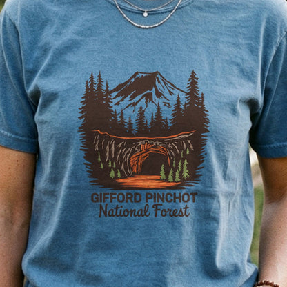 Gifford Pinchot National Forest Cotton T-Shirt