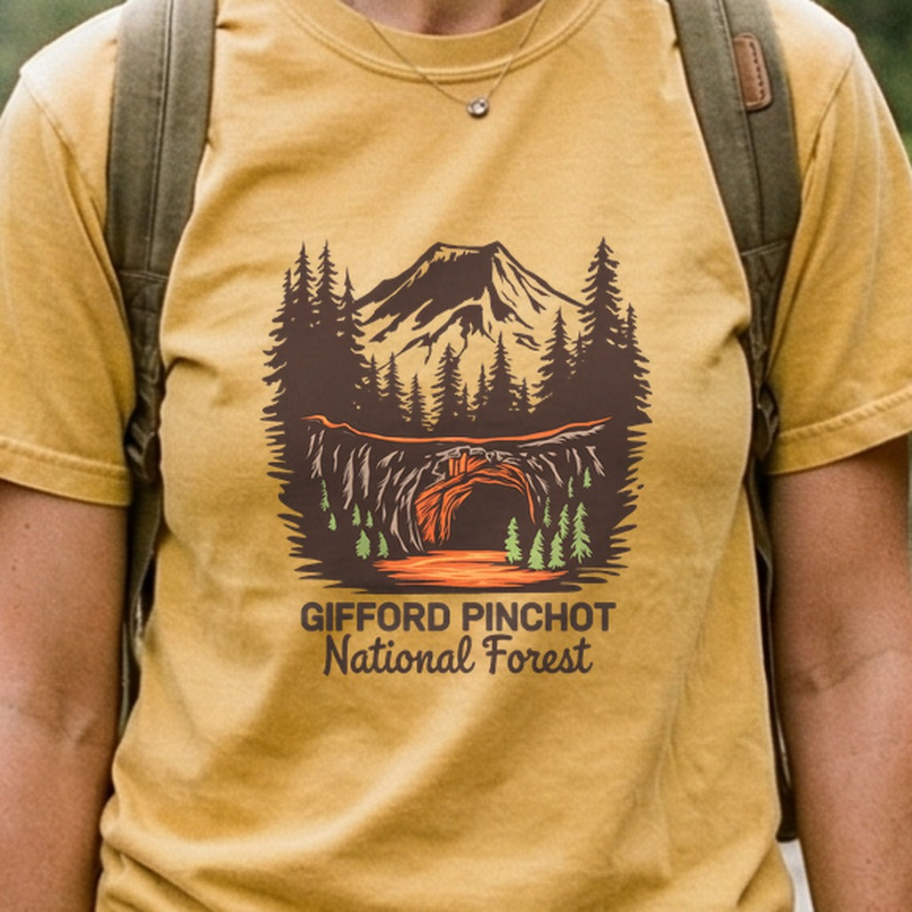 Gifford Pinchot National Forest Cotton T-Shirt