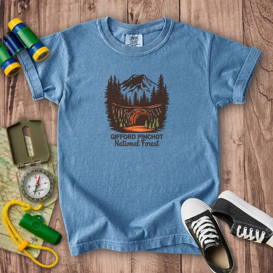 Gifford Pinchot National Forest Kids Cotton T-Shirt