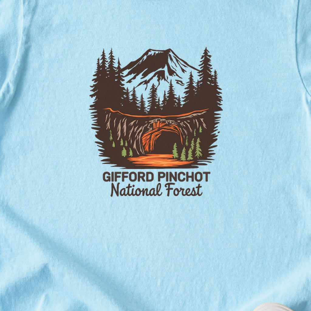Gifford Pinchot National Forest Kids Cotton T-Shirt