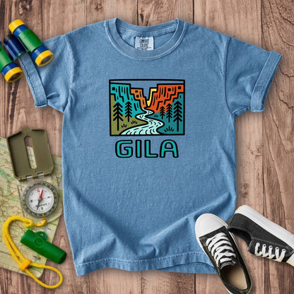 Gila National Forest Kids Cotton T-Shirt