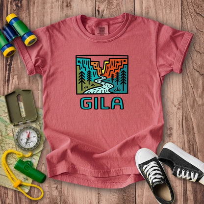 Gila National Forest Kids Cotton T-Shirt