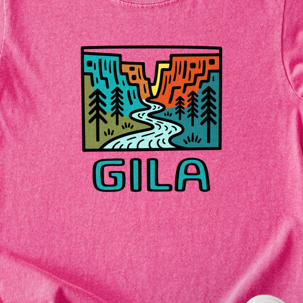 Gila National Forest Kids Cotton T-Shirt