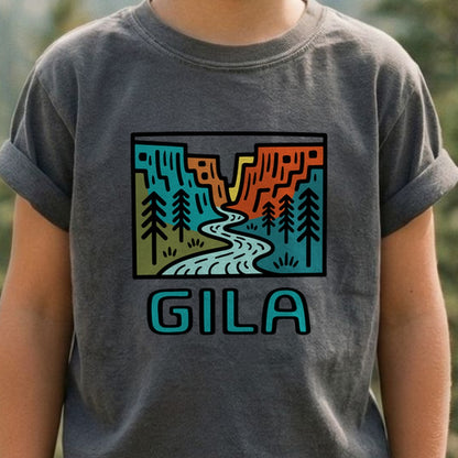 Gila National Forest Kids Cotton T-Shirt