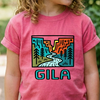 Gila National Forest Kids Cotton T-Shirt