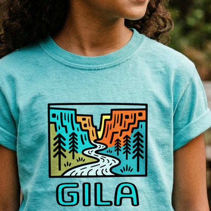 Gila National Forest Kids Cotton T-Shirt