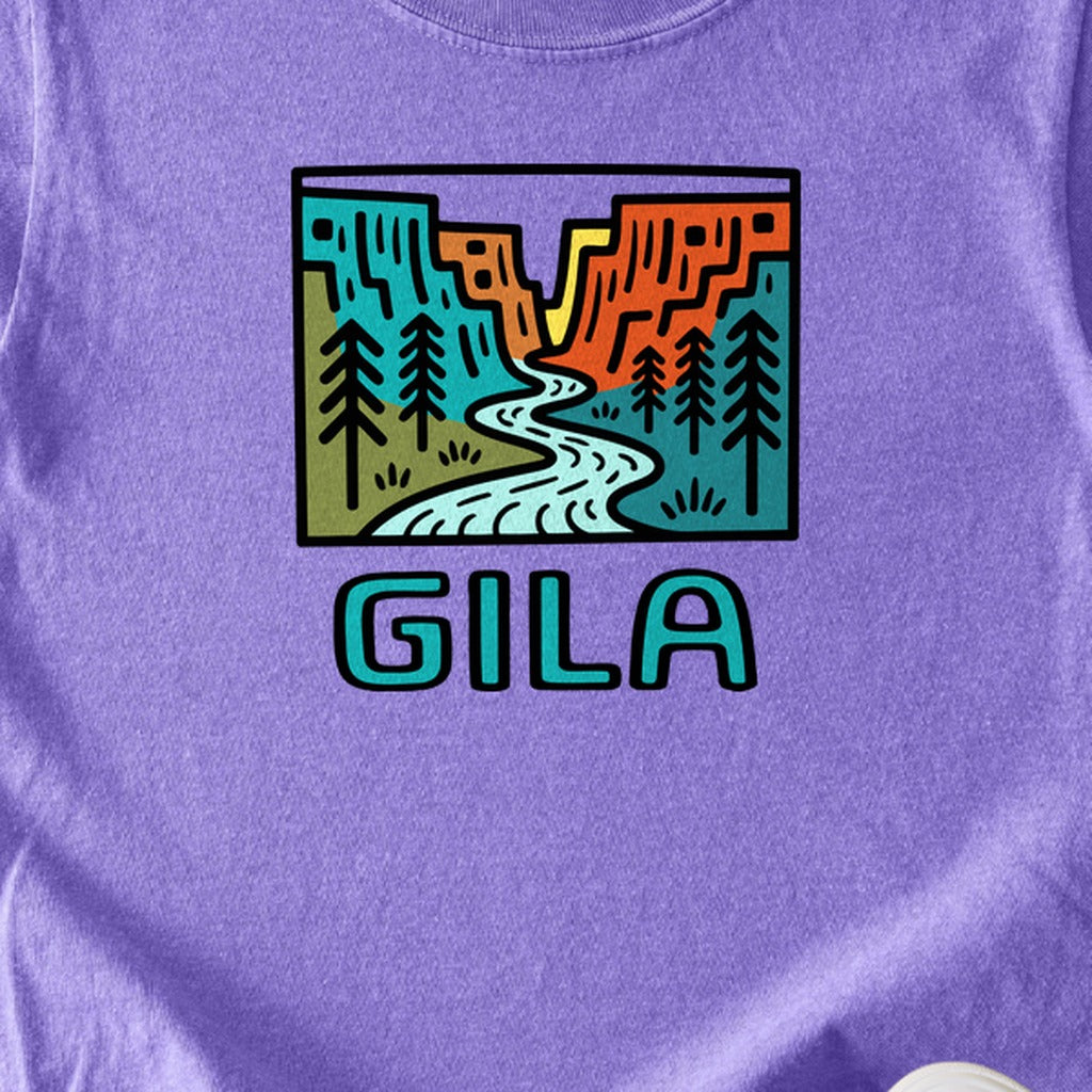 Gila National Forest Kids Cotton T-Shirt