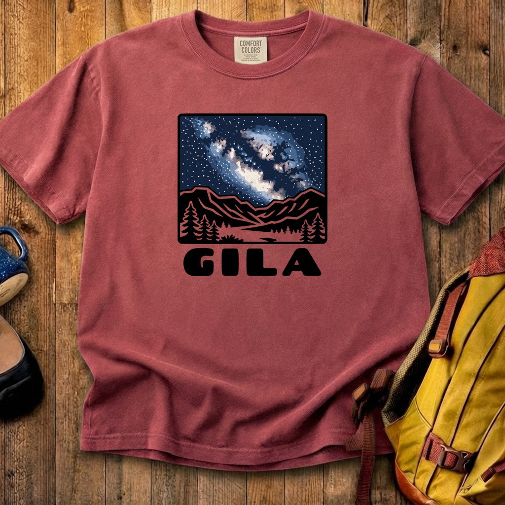Gila National Forest at Night Cotton T-Shirt