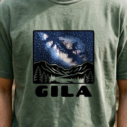 Gila National Forest at Night Cotton T-Shirt