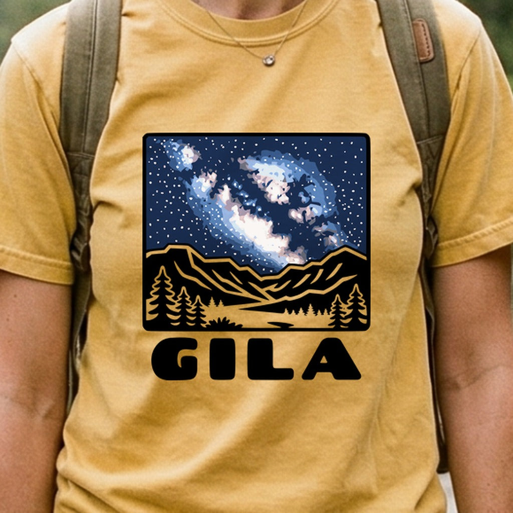 Gila National Forest at Night Cotton T-Shirt